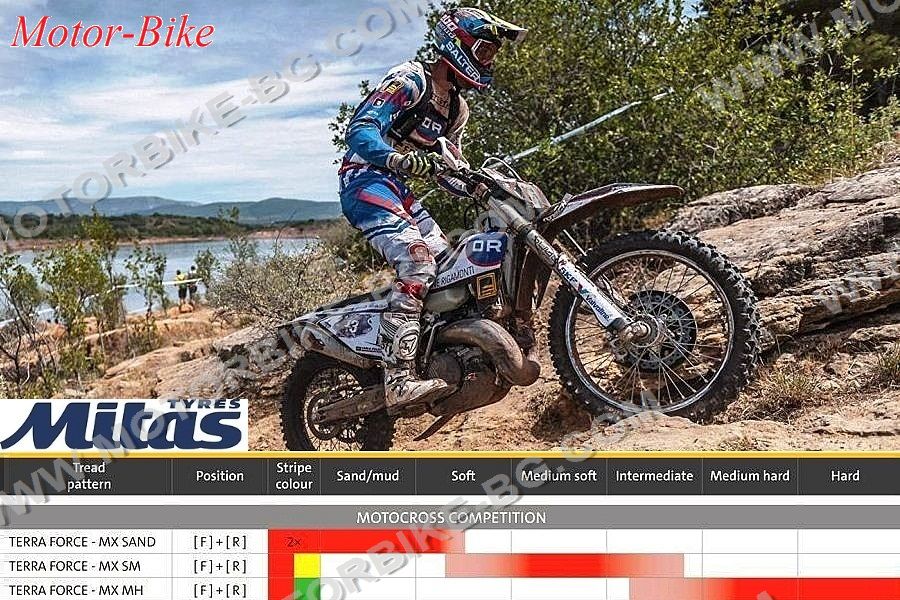 Mitas TERRA FORCE-MX MH 110/90-19 Motocross Competition Off-Road MEDIU