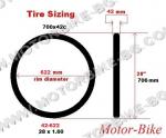 ВЕЛО ГУМА ВЪНШНА 42-622 V66 FLASH STOP THORN (RS) С КАНТ РУБЕНА/МИТАС-2